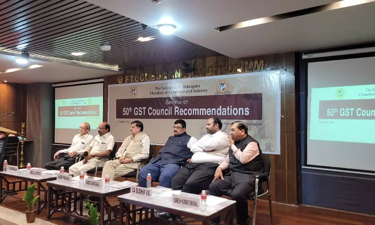 FTCCI hosts seminar on 50th GST Council Recommendations