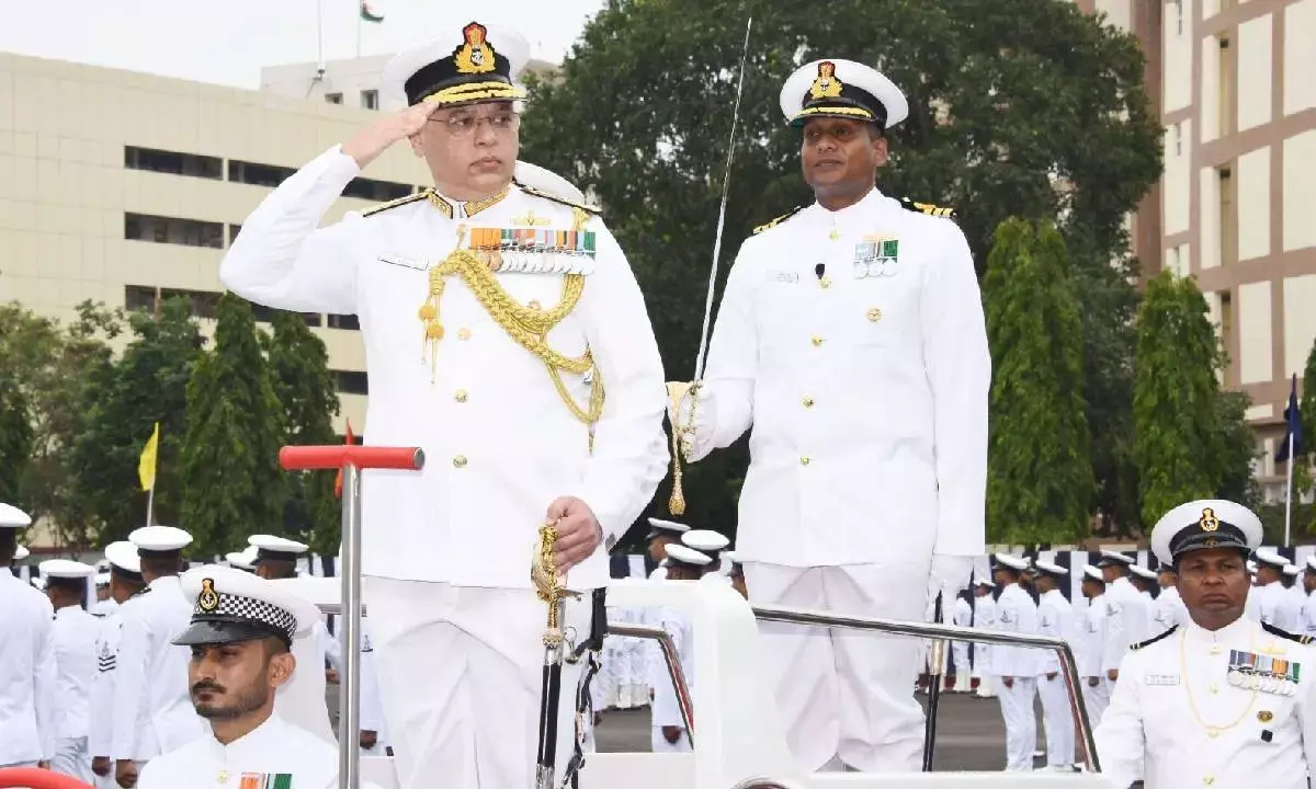 Vice Admiral Rajesh Pendharkar on Tuesday assumed charge as the Flag Officer Commanding-in-Chief, ENC