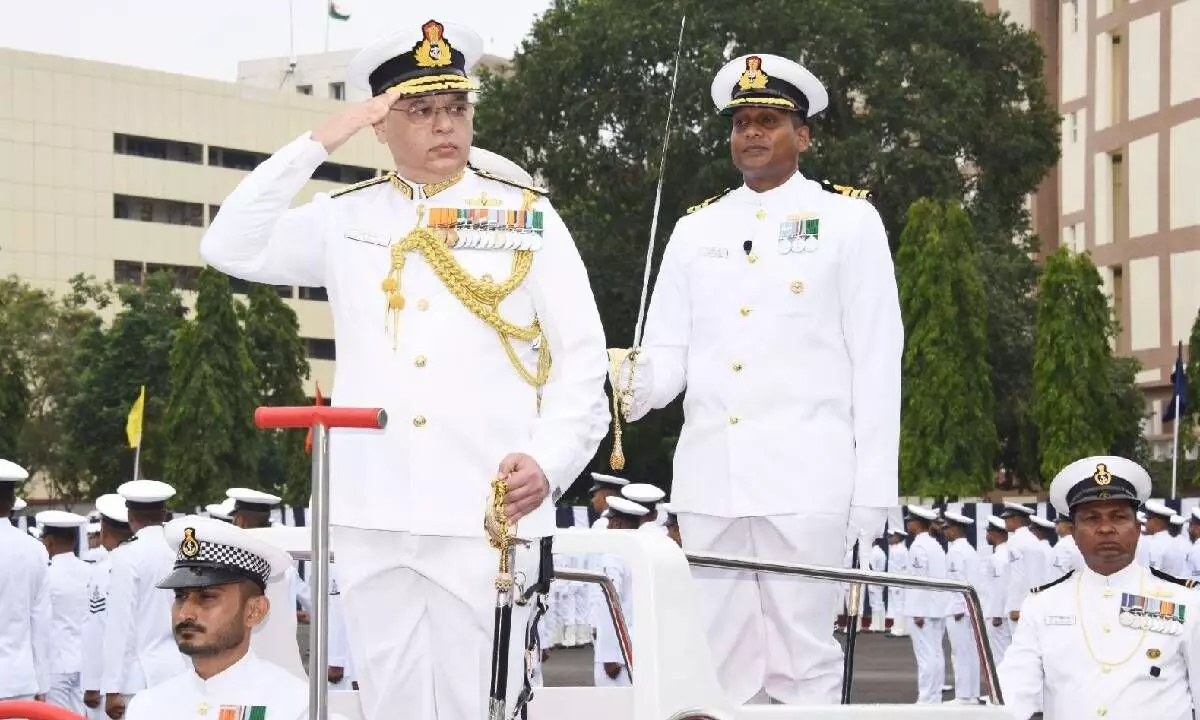 Vice Admiral Rajesh Pendharkar on Tuesday assumed charge as the Flag Officer Commanding-in-Chief, ENC