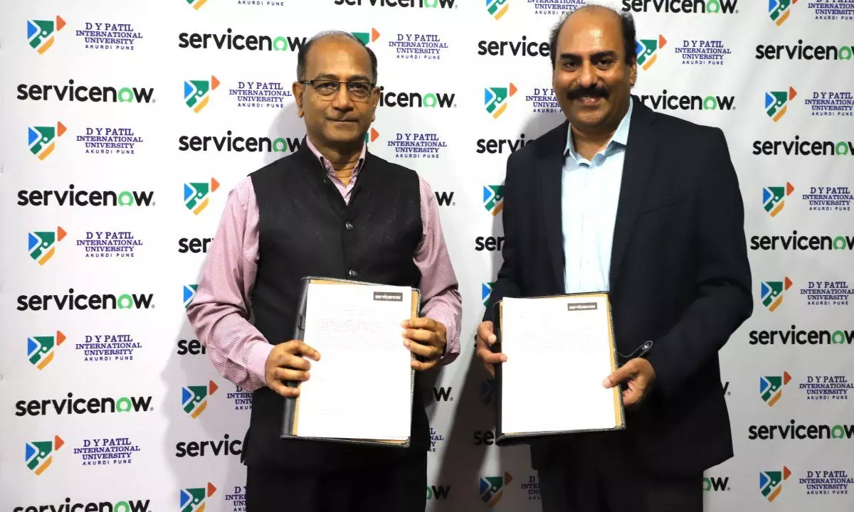 DY Patil International University collaborates with ServiceNow to offer Academic University Program