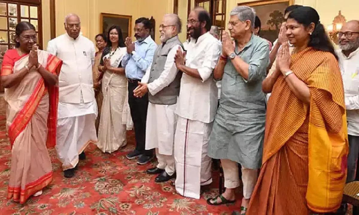 INDIA MPs seek Prez Murmu’s intervention on Manipur issue