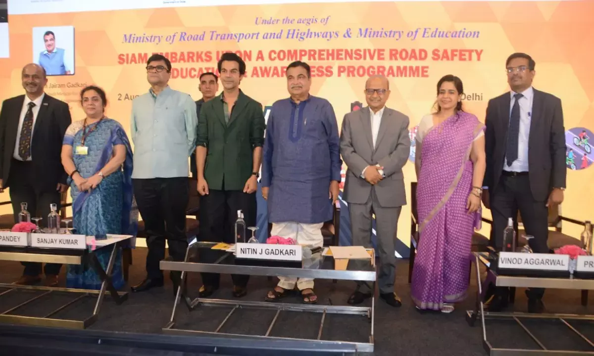 SIAM launches road safety awareness program for school children