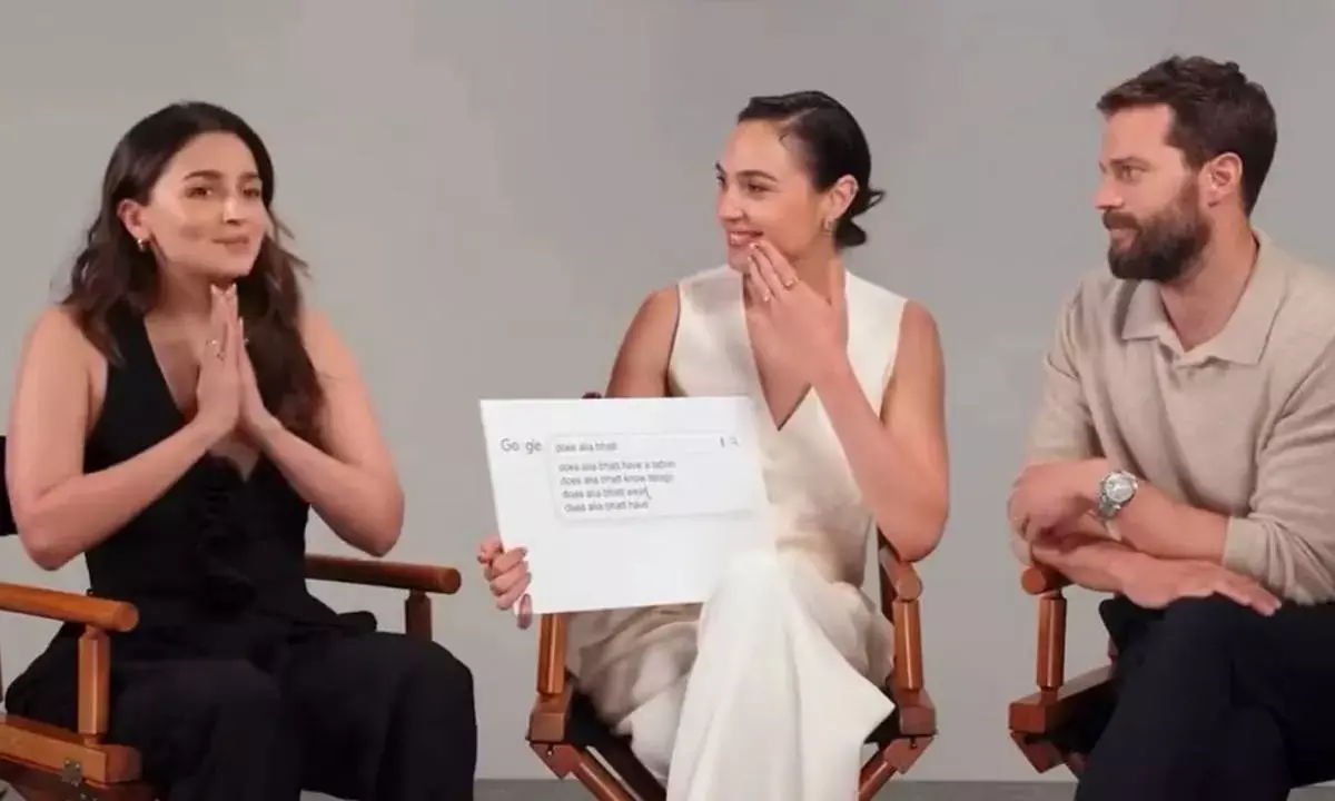 Gal Gadot speaks Telugu in Q&A session with Alia Bhatt, surprising people