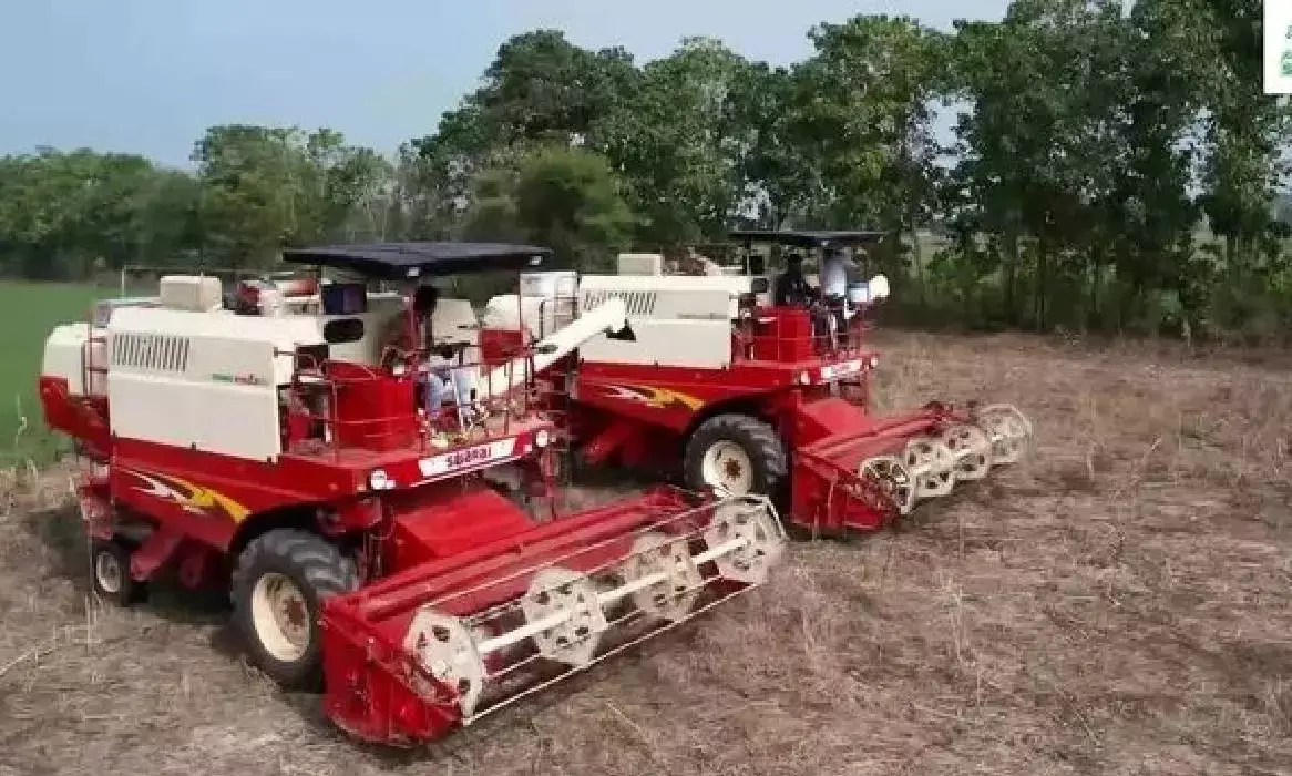 Mahindra & Mahindra rolls out new wheel harvester