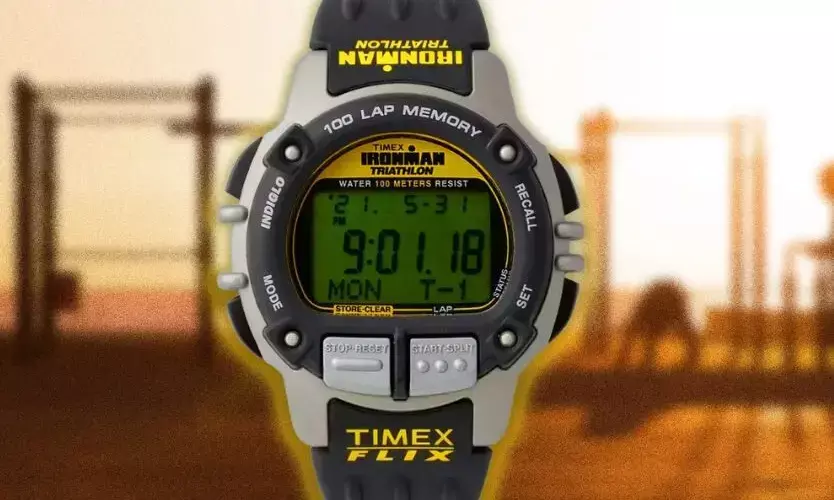 Huckberry x Timex Ironman Flix Reissue Watch - 90s-era Flix watch is poised to shatter records once more!