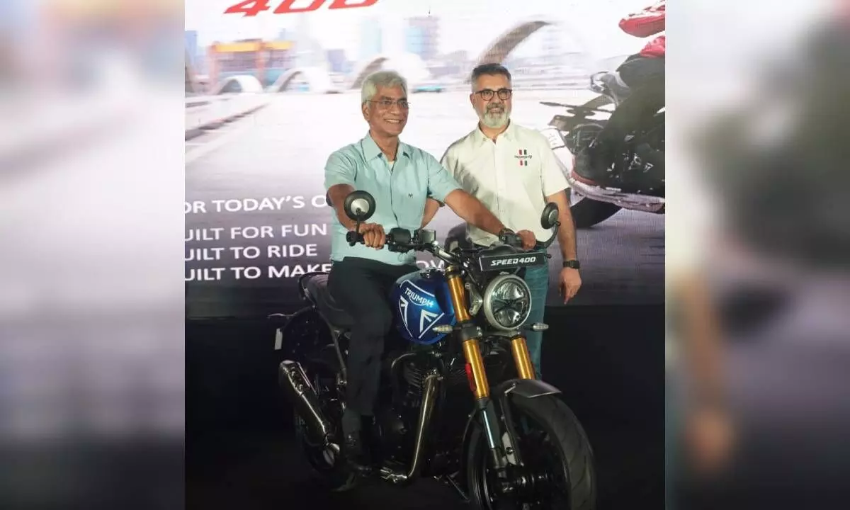 Triumph Speed 400 launched in Vizag
