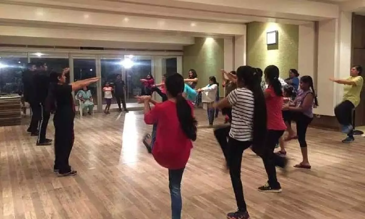 Self-defence workshop for girl students held in Hyd
