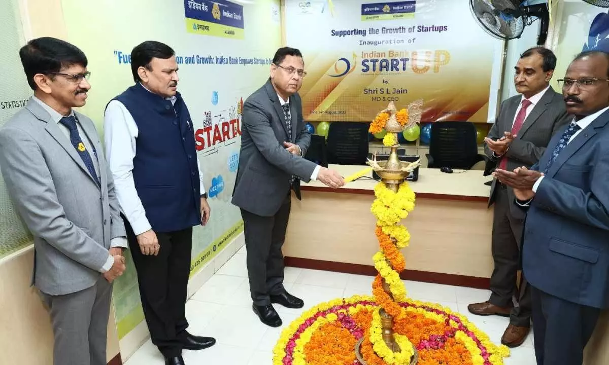 Indian Bank launches 10 startup cells to mark 117th foundation day