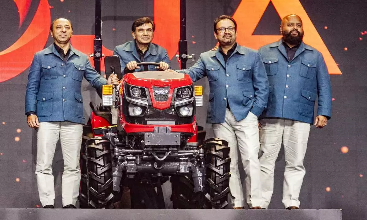 Mahindra launches 7 lightweight 4WD tractors