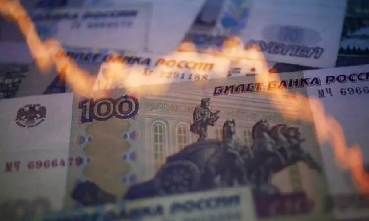 Russia’s central bank hikes interest rate by 3.5% to rescue ruble