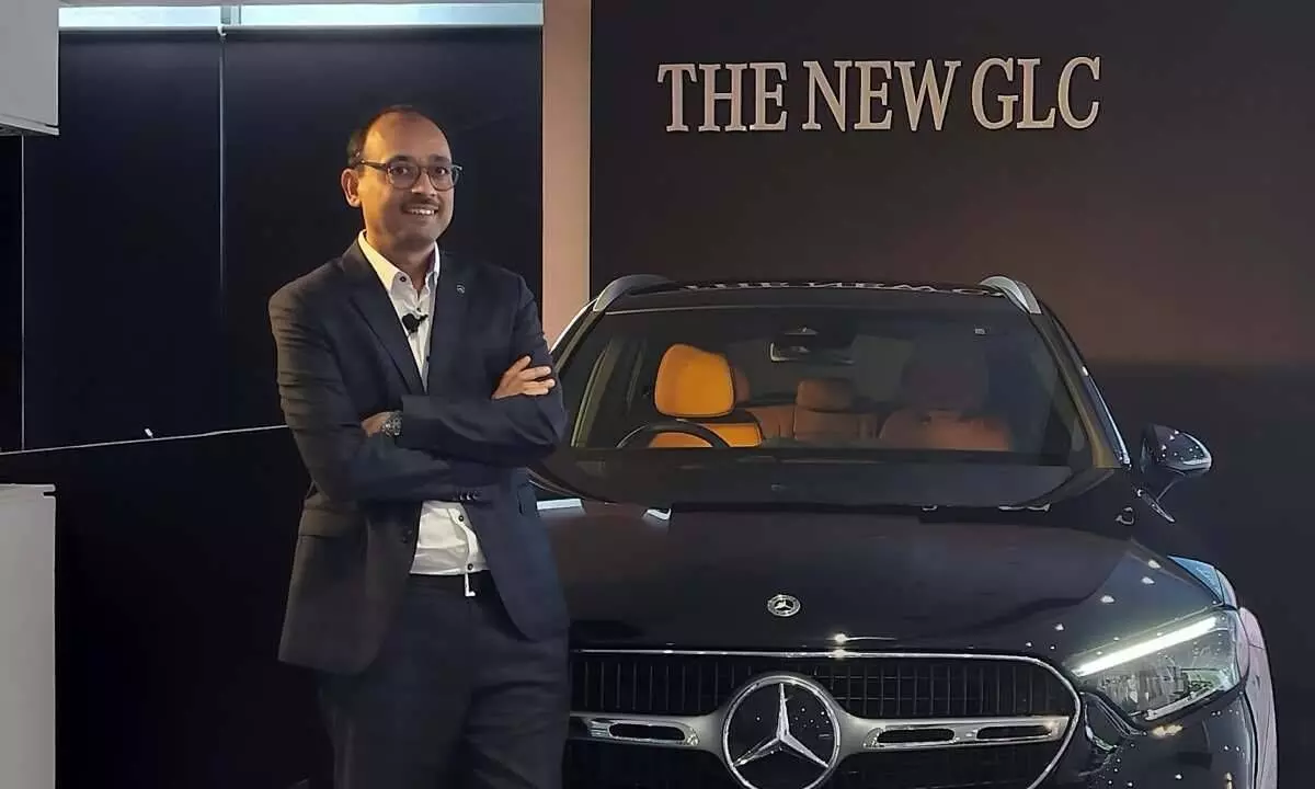 Mercedes-Benz unveils GLC SUV in Hyderabad