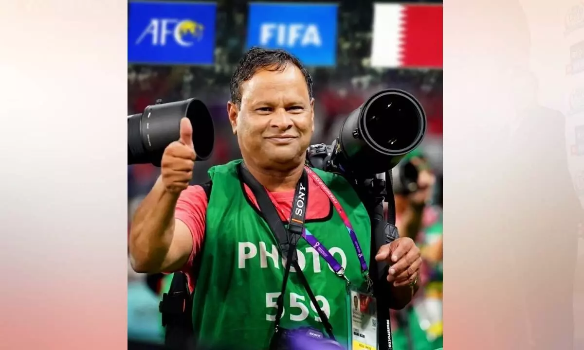 Hyd photojournalist to receive award for FIFA coverage
