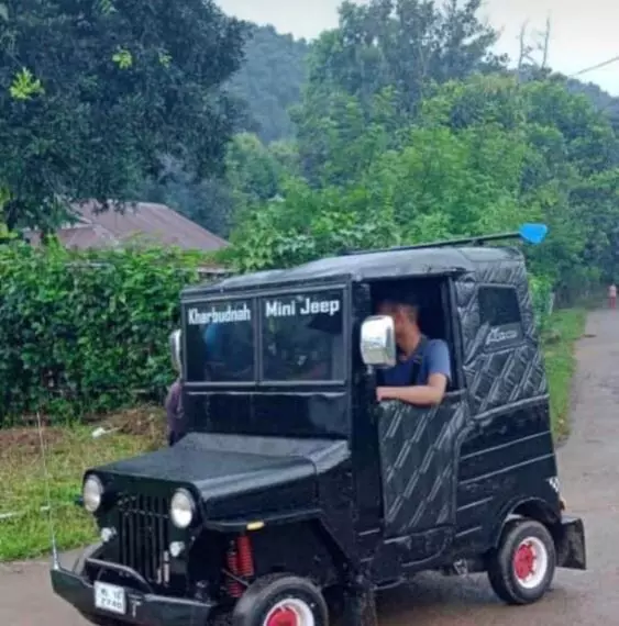 The Thar of Meghalaya! Auto-rickshaw reborn as a rugged jeep