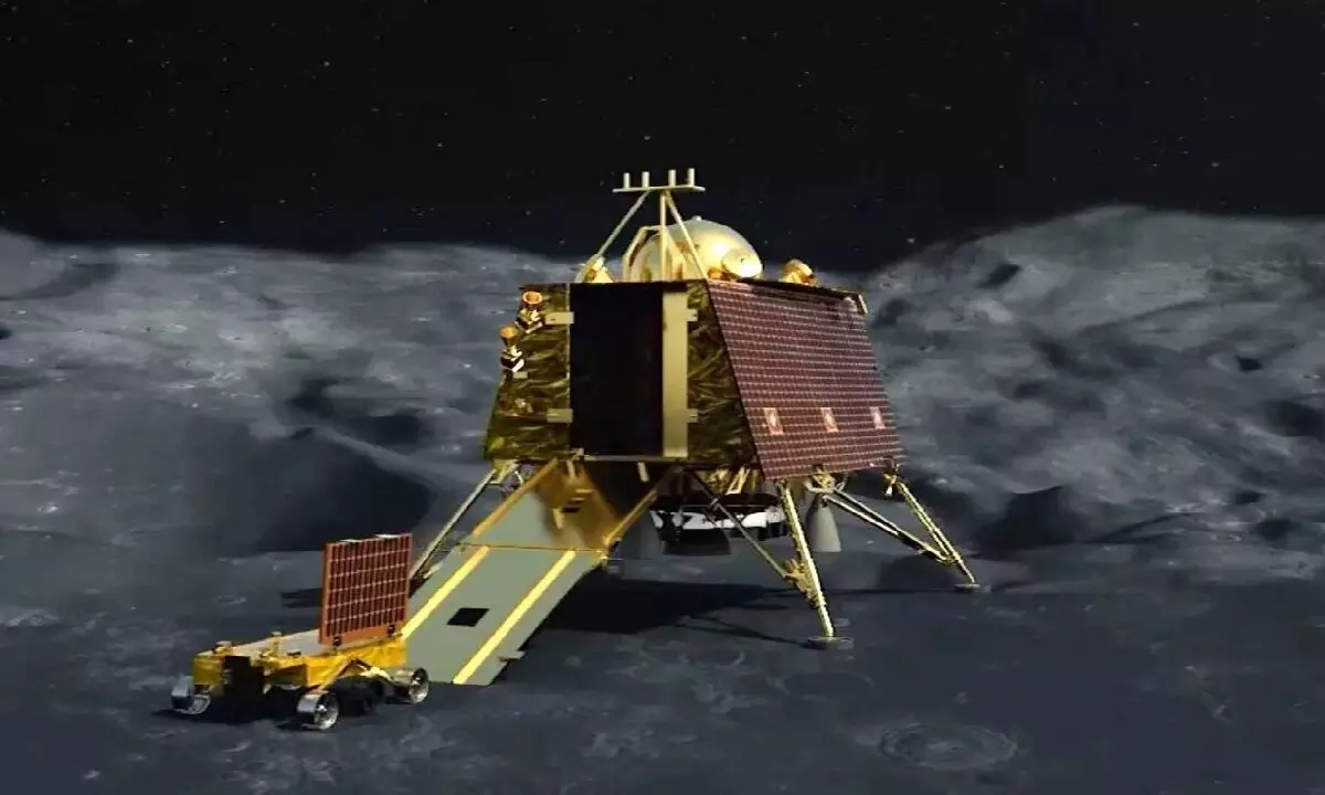 Vikram lander observes temperature variation on lunar surface, records high of 70 degree Celsius