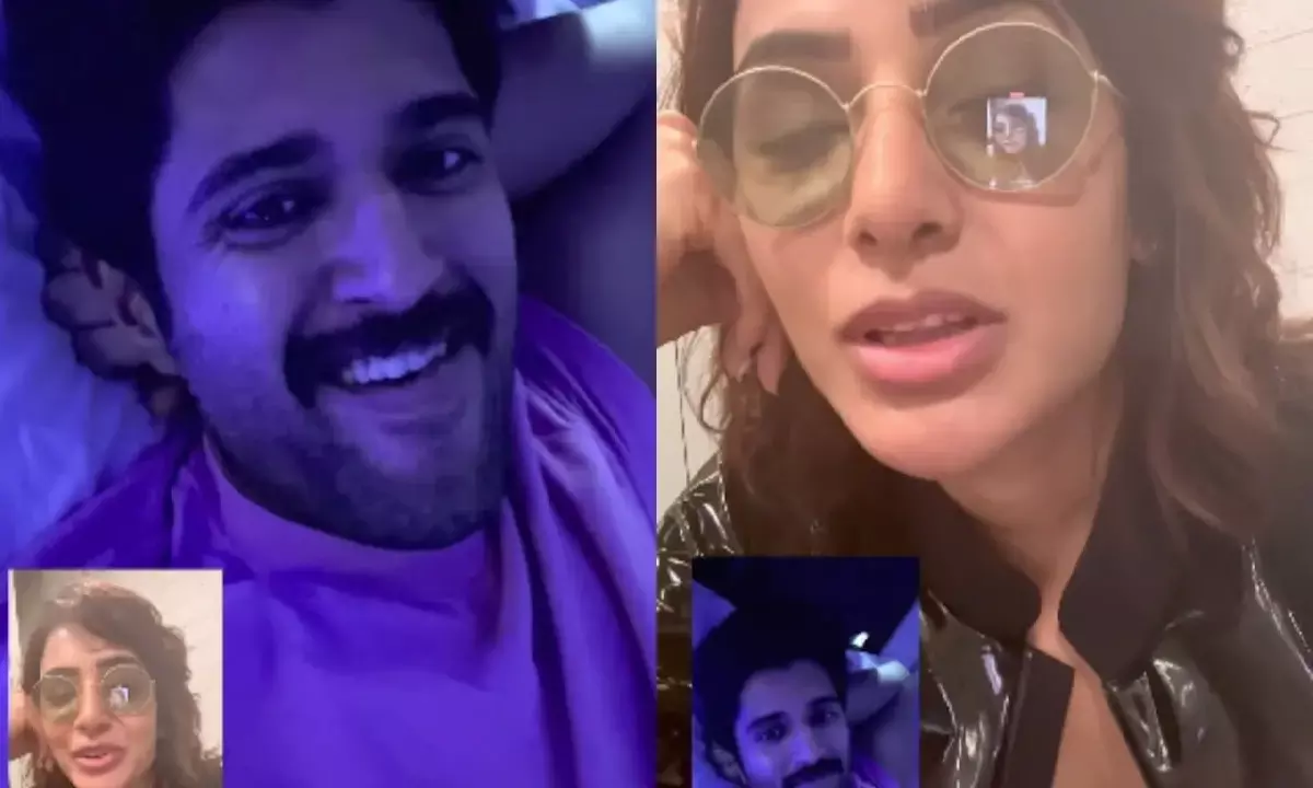 Vijay Deverakonda calls Samantha at midnight to tell a knock knock joke