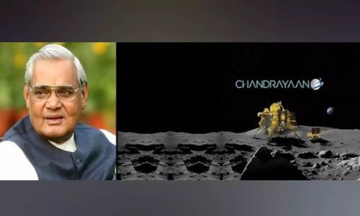 Vajpayee propelled lunar missions takeoff