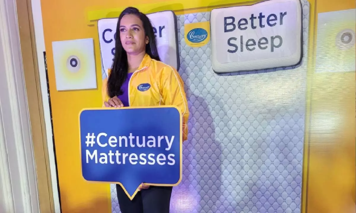 Centuary Mattresses onboards PV Sindhu as new face