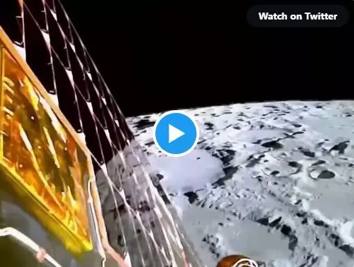 Watch Ultra HD video of Chandrayaan3 landing on the Moon’s South pole! Watch Ultra HD video of Chandrayaan3 landing on the Moon’s South pole!