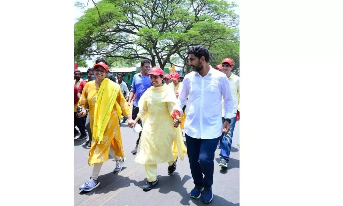 Lokesh’s Yuva Galam yatra completes 200 days