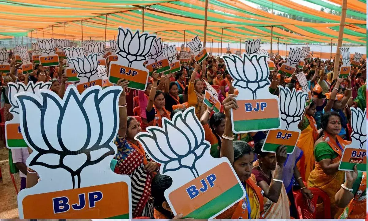 BJP richest party in India with Rs 6,046 crore assets