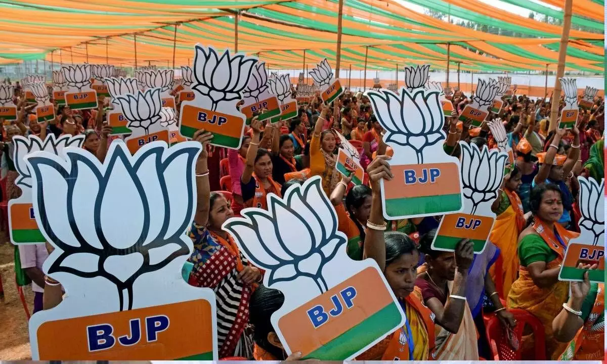 BJP richest party in India with Rs 6,046 crore assets