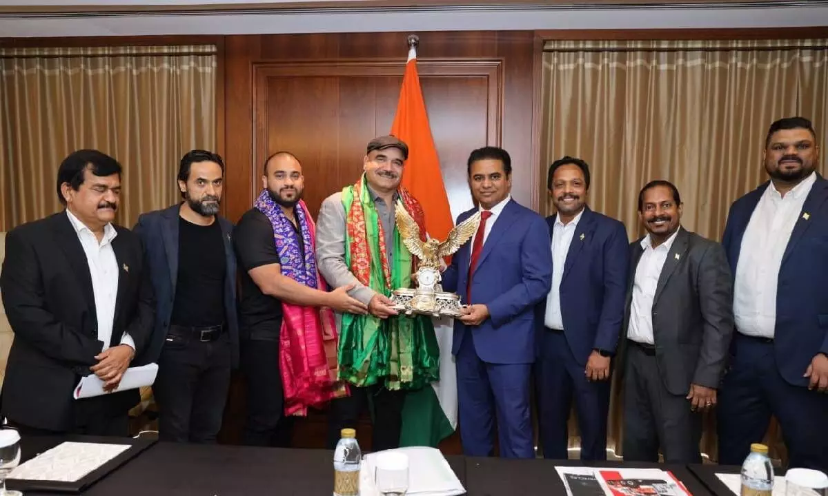 Dubai firms commit Rs 915 cr to Telangana in KTR’s visit