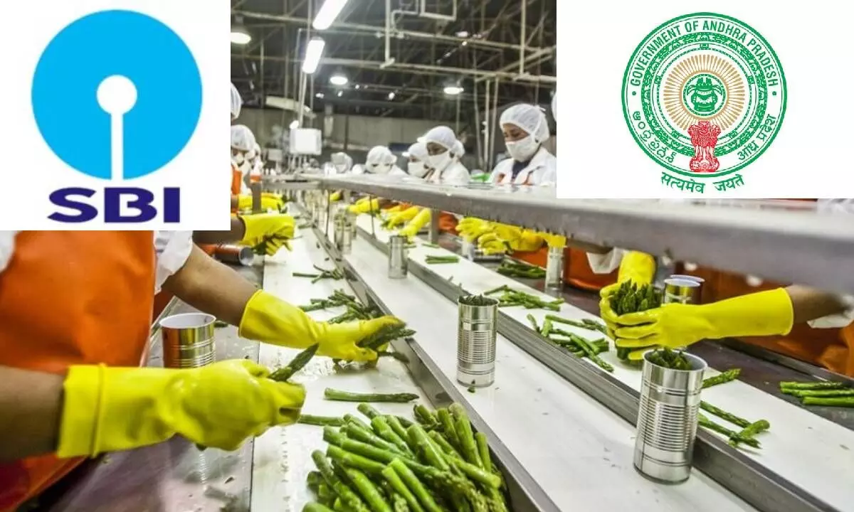 AP govt, SBI to set up 7,500 food processing units