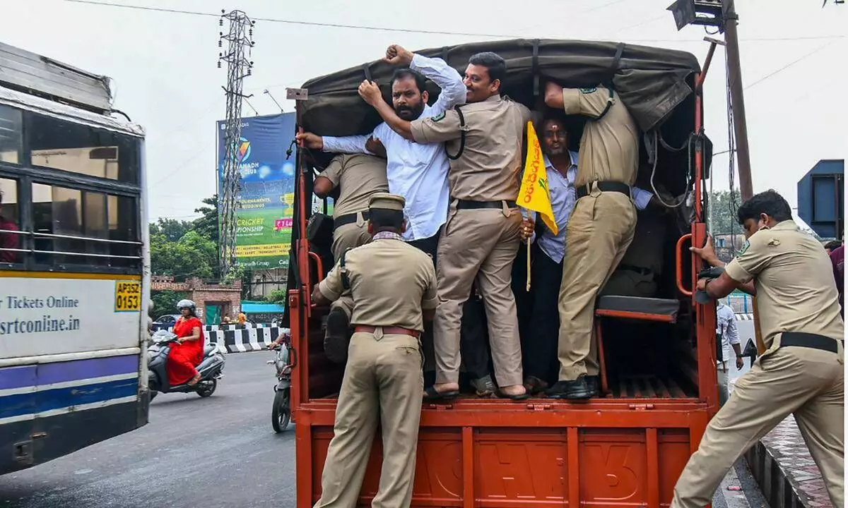 AP sees high-voltage drama like a thriller movie after Naidu’s arrest