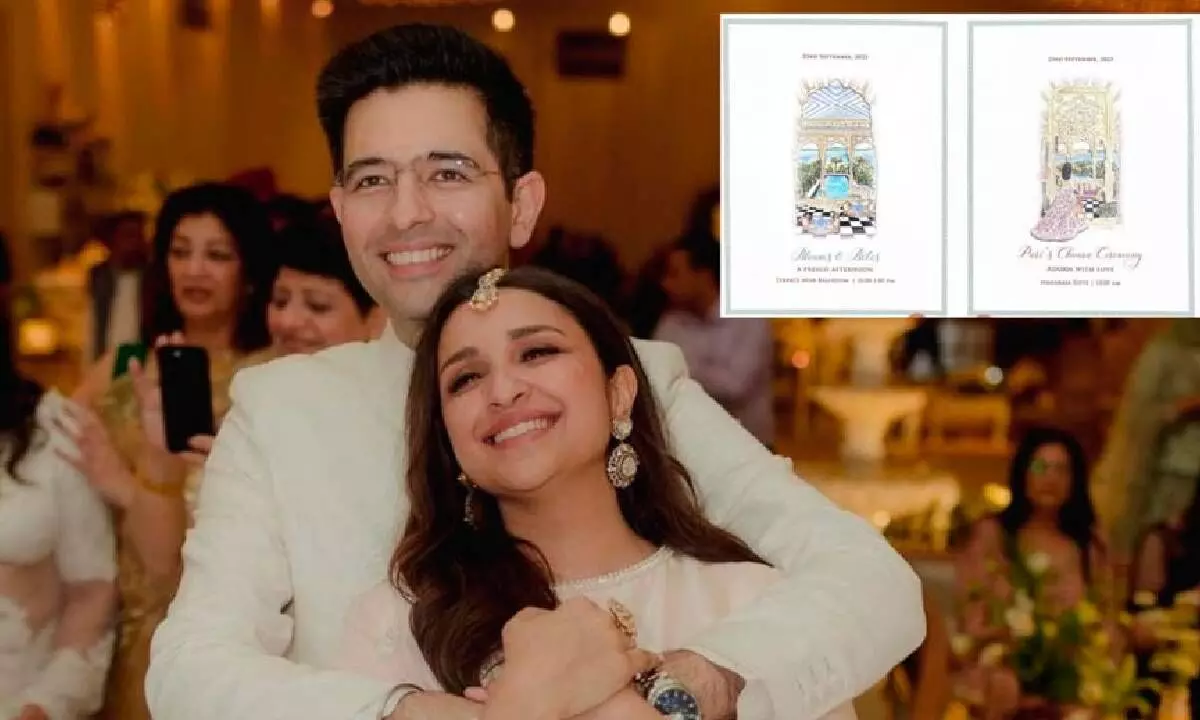 A Pearl White Indian wedding: Parineeti and Raghavs big day invite goes viral