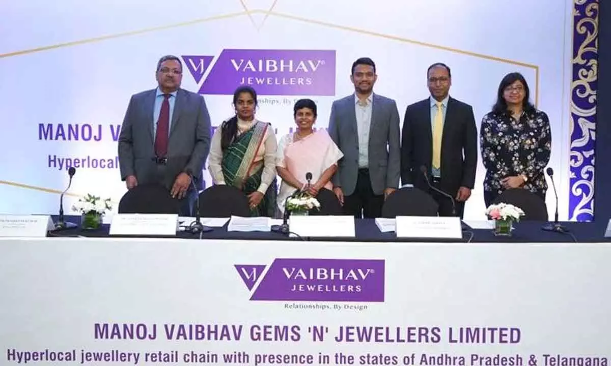 Vaibhav Jewellers sets price band at `204-215/share