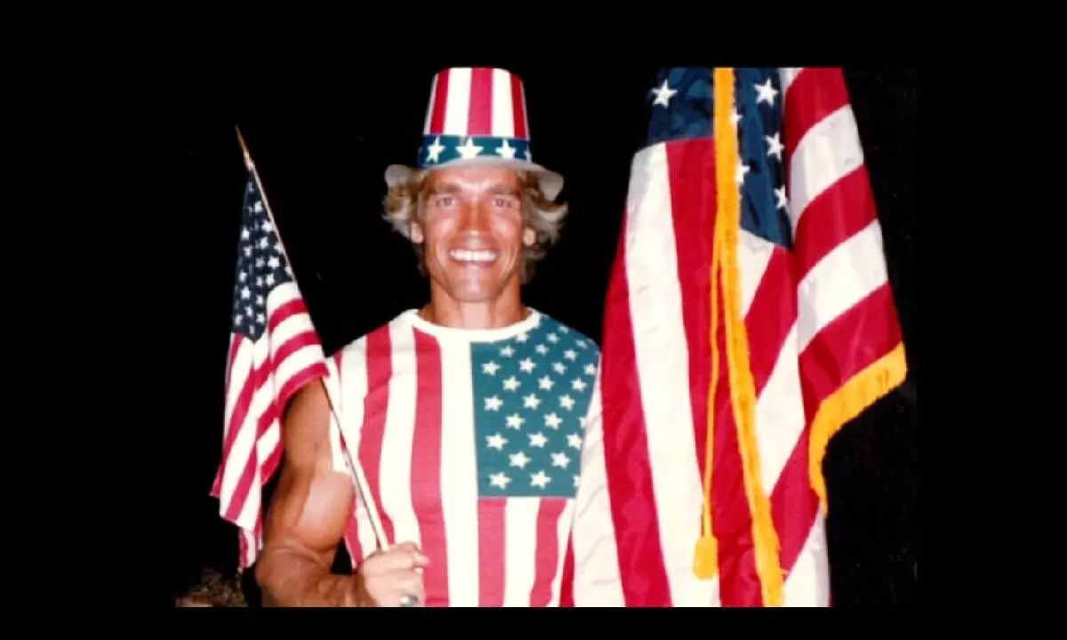 Arnold Schwarzenegger celebrates 40 years of US citizenship