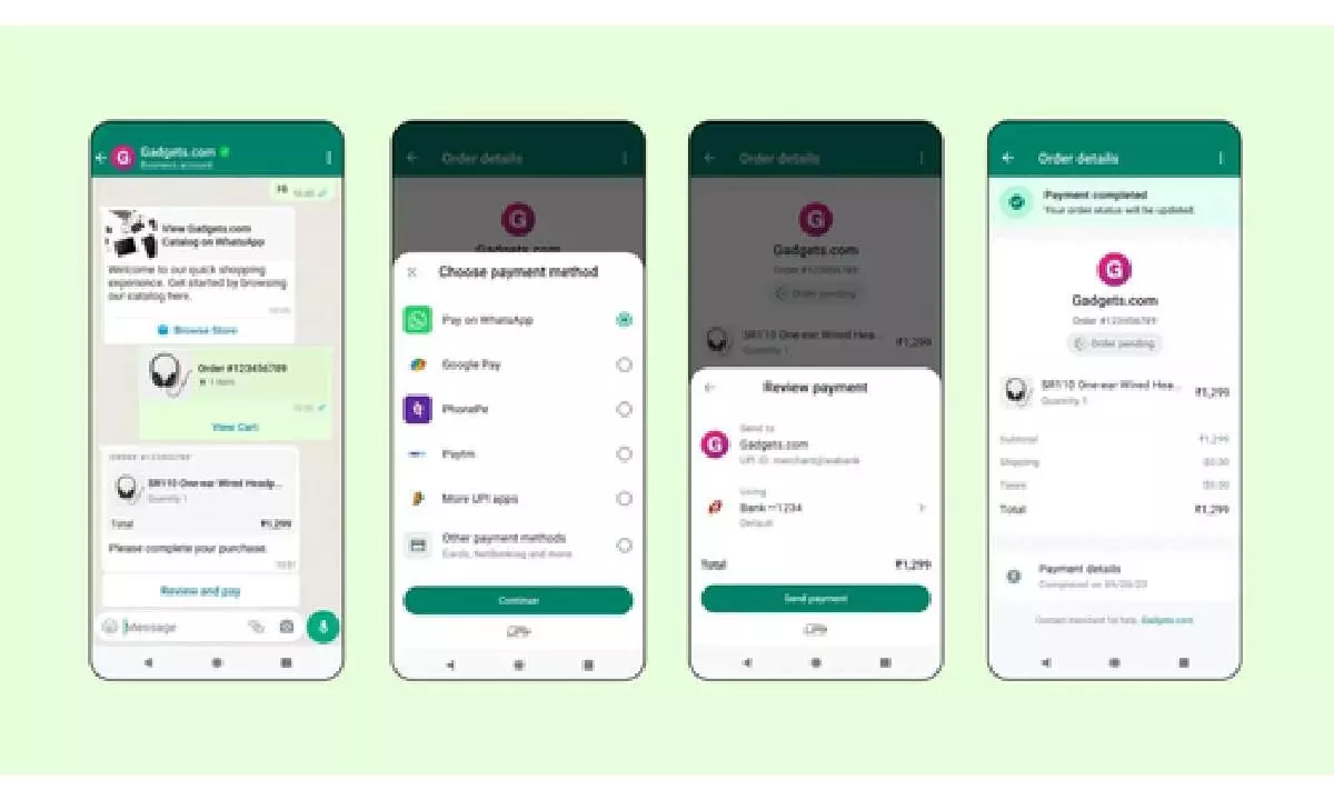 WhatsApp to let users pay businesses with credit card, other UPI apps in India