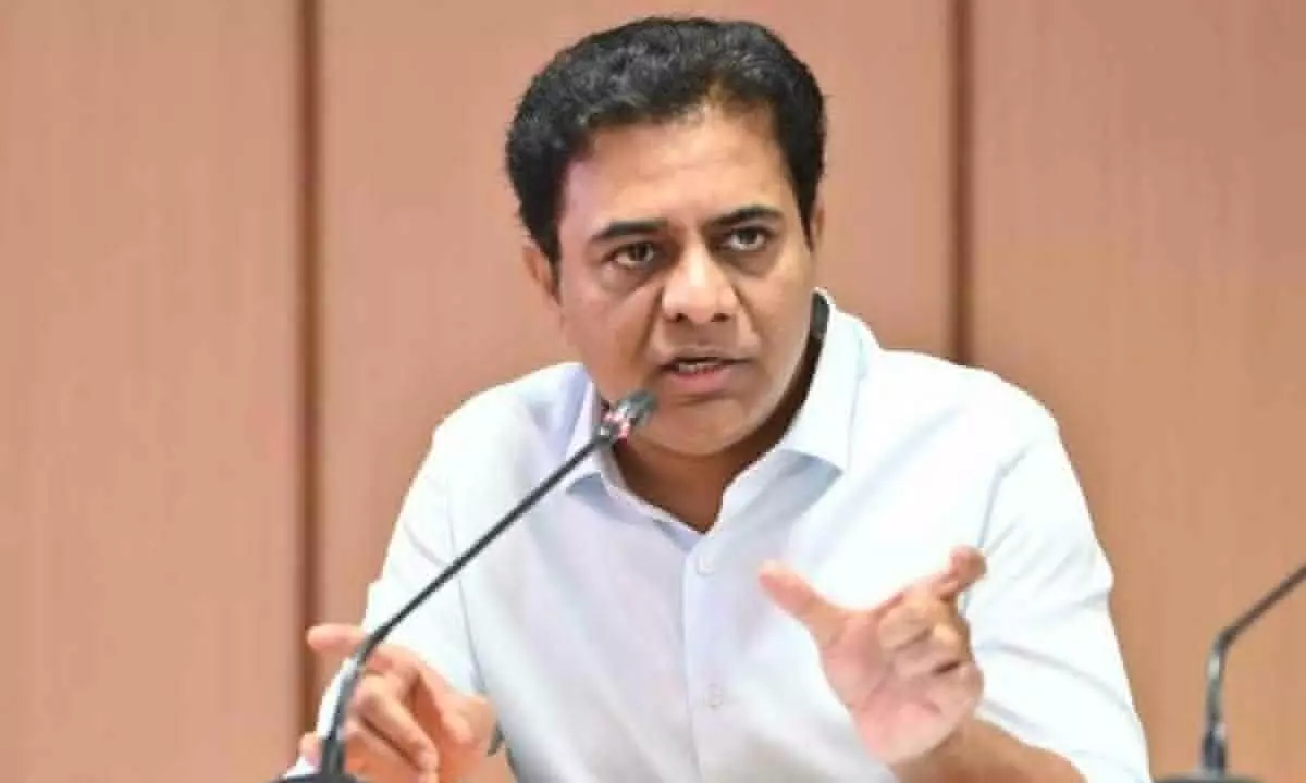 KTR dares TPCC to show proof for land grabbing allegations