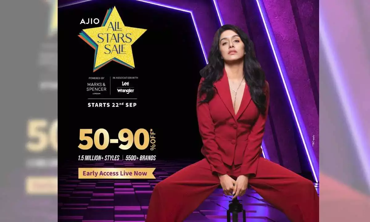 AJIO announces up to 90% off on 5,500 brands