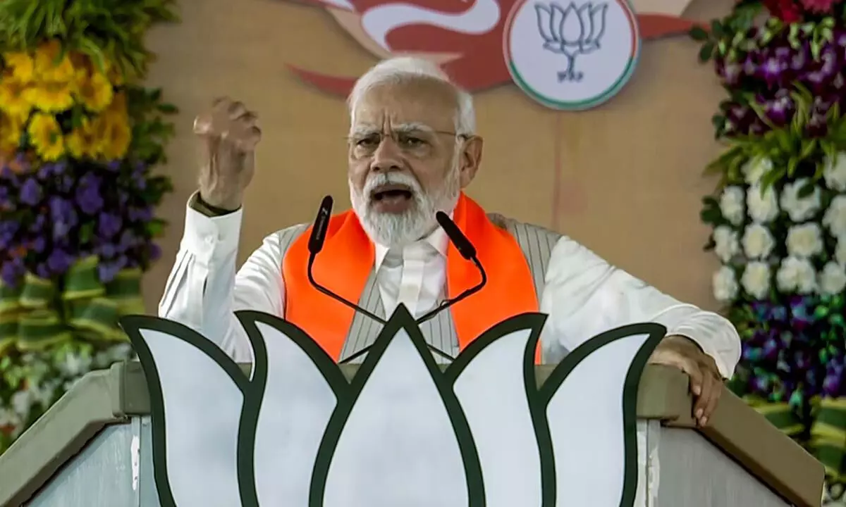 Congress supported women’s quota out of compulsion: PM Congress supported women’s quota out of compulsion: PM