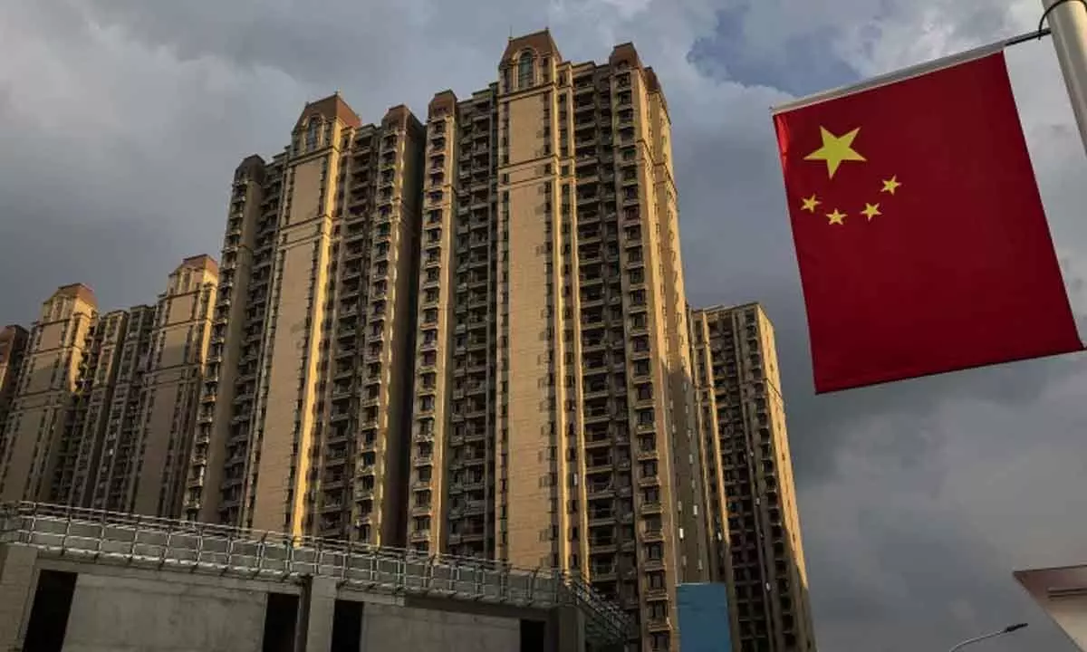 China property woes daunting global mkts