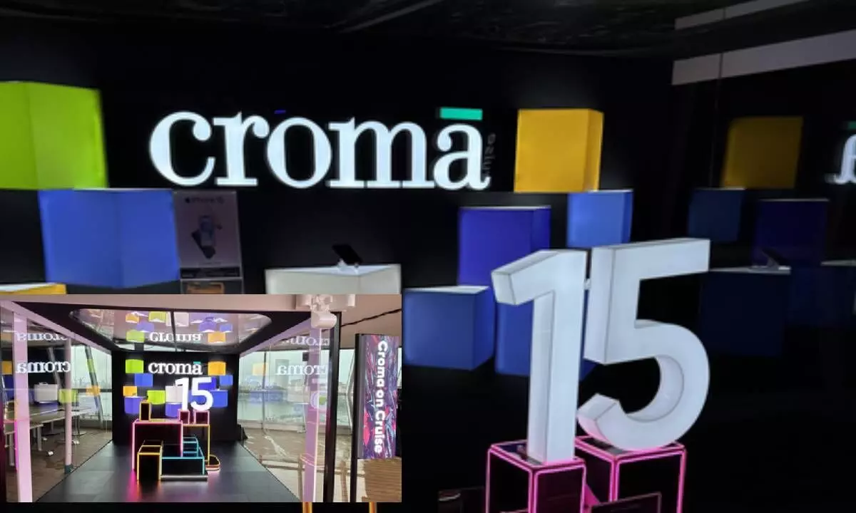 Croma hosts 1st-ever pop-up experience on a cruise ship to showcase iPhone 15 series
