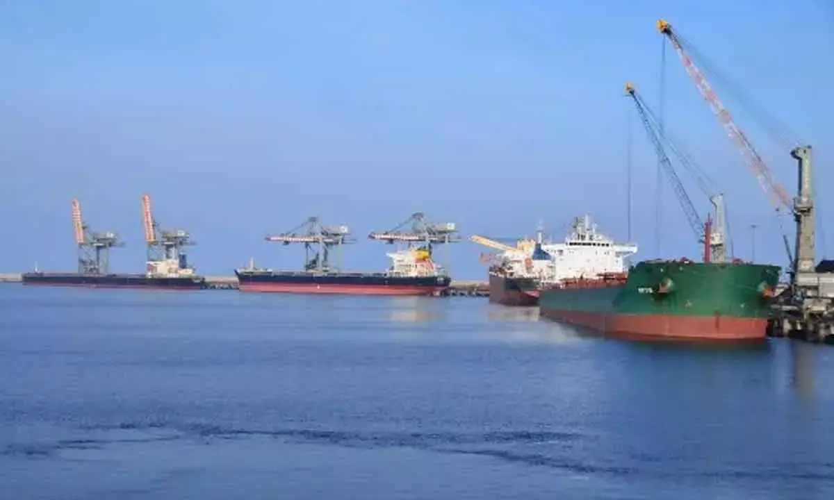 Gangavaram Port sets new record for rakes handled