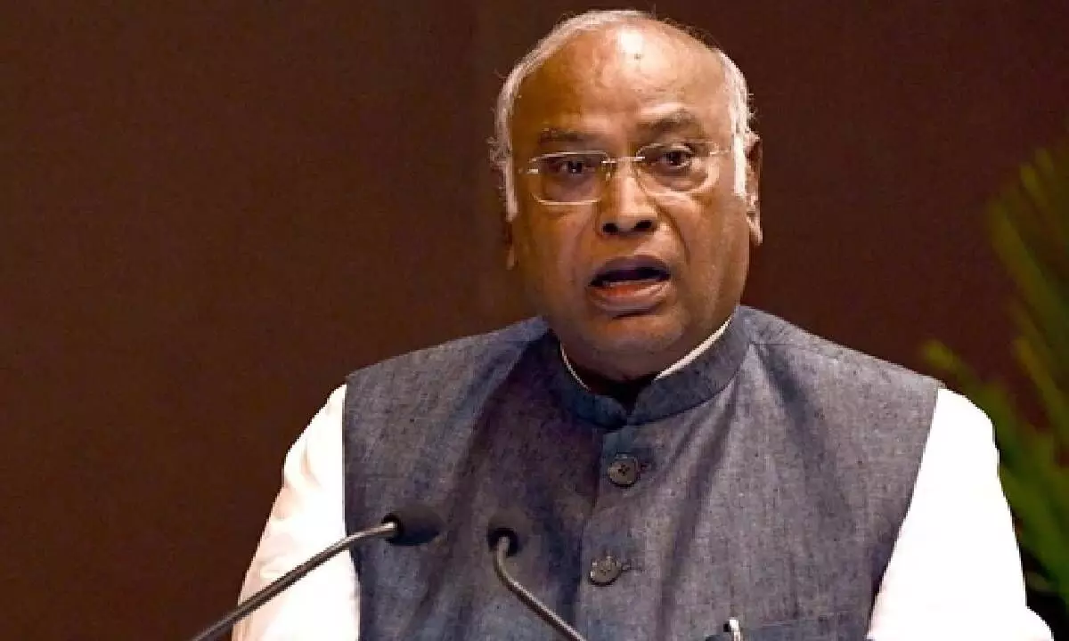 Efforts on to change Indian constitution, warns Kharge