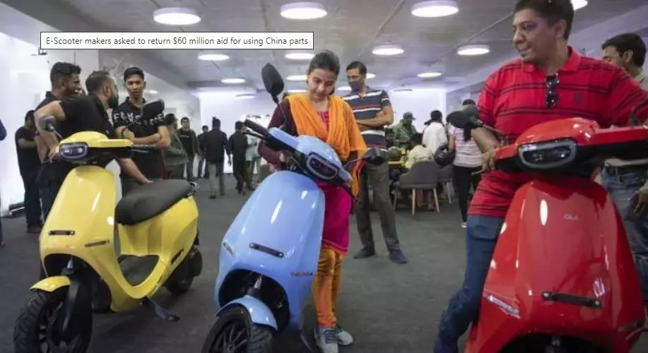 Hero Electric Scooter and Five Other Companies to Return $60 Million in Subsidies for Using Chinese Parts