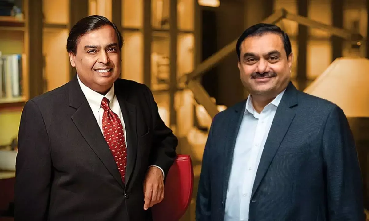 Mukesh Ambani, Gautam Adani