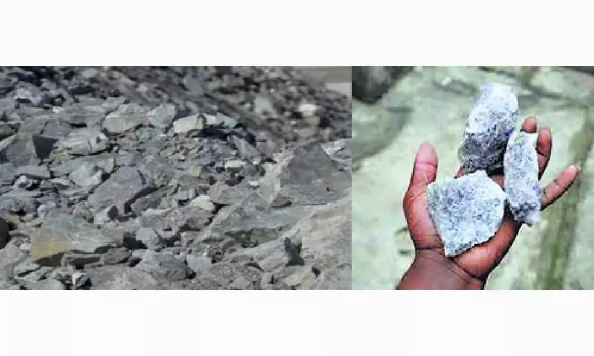 lithium, rare earth minerals