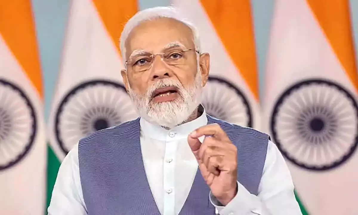 BJP used saved scam money for free ration: PM Modi