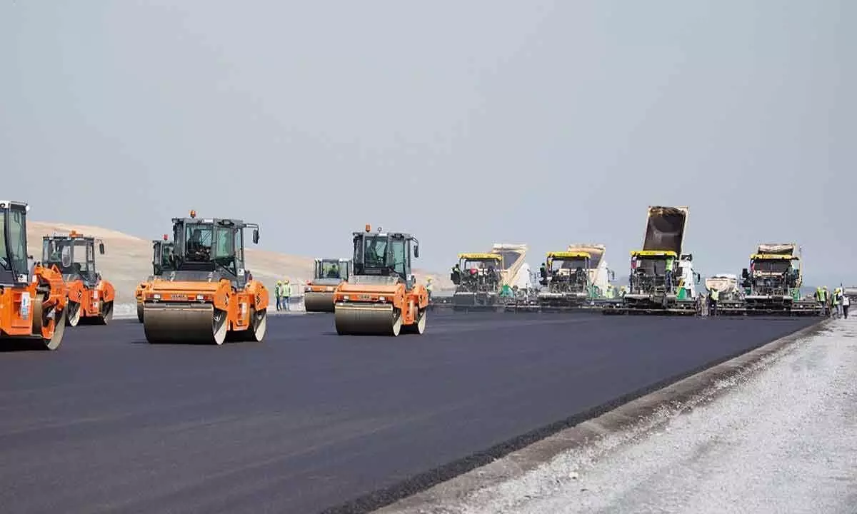 Increased pace of road construction is a boon for equipment manufacturers