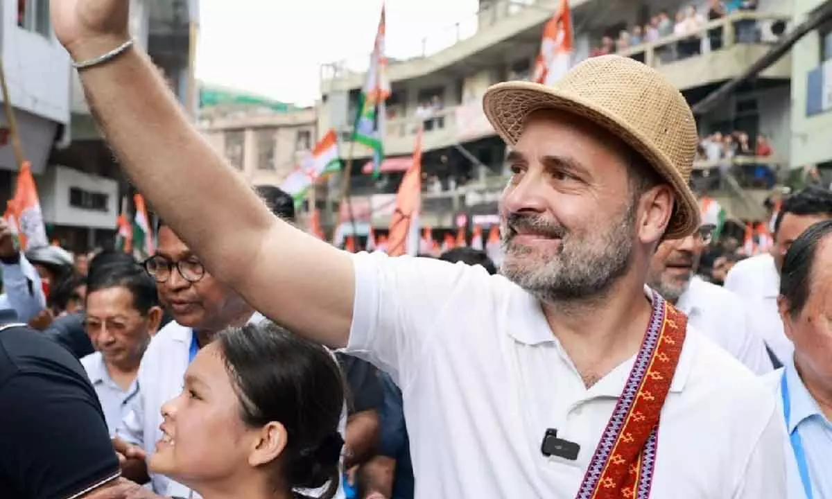 PM has no time to visit Manipur, govt too keen on Israel: Rahul