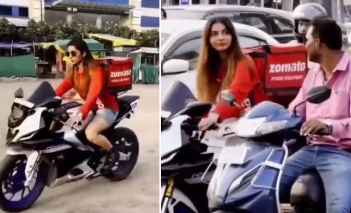 Zomatos CEO Deepinder Goyal Clears the Air on Viral Helmet-Less Woman Biking Video