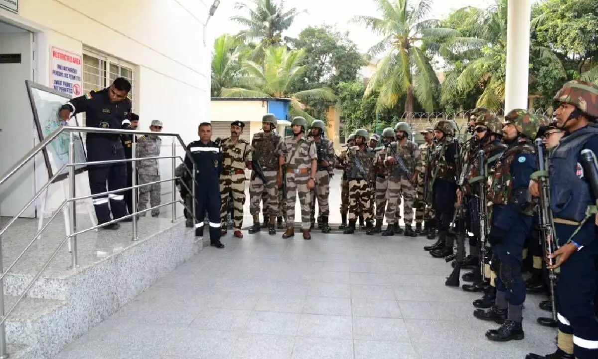 Navy conducts mock anti-hijack, mass evacuation exercise at Visakhapatnam Airport
