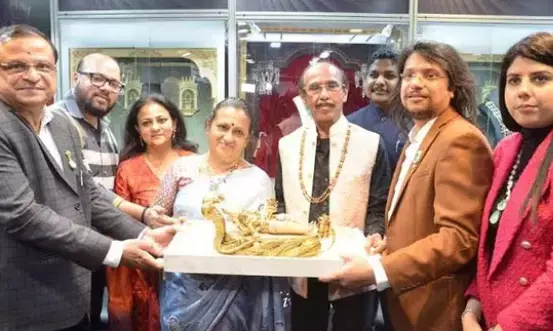 Hyderabads Shiv Narayan Unveiled Jewelry Exhibition at Londons Historic Wallace Museum