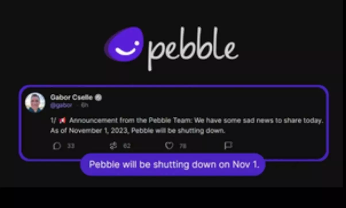 Twitter alternative Pebble shuts down amid tough competition