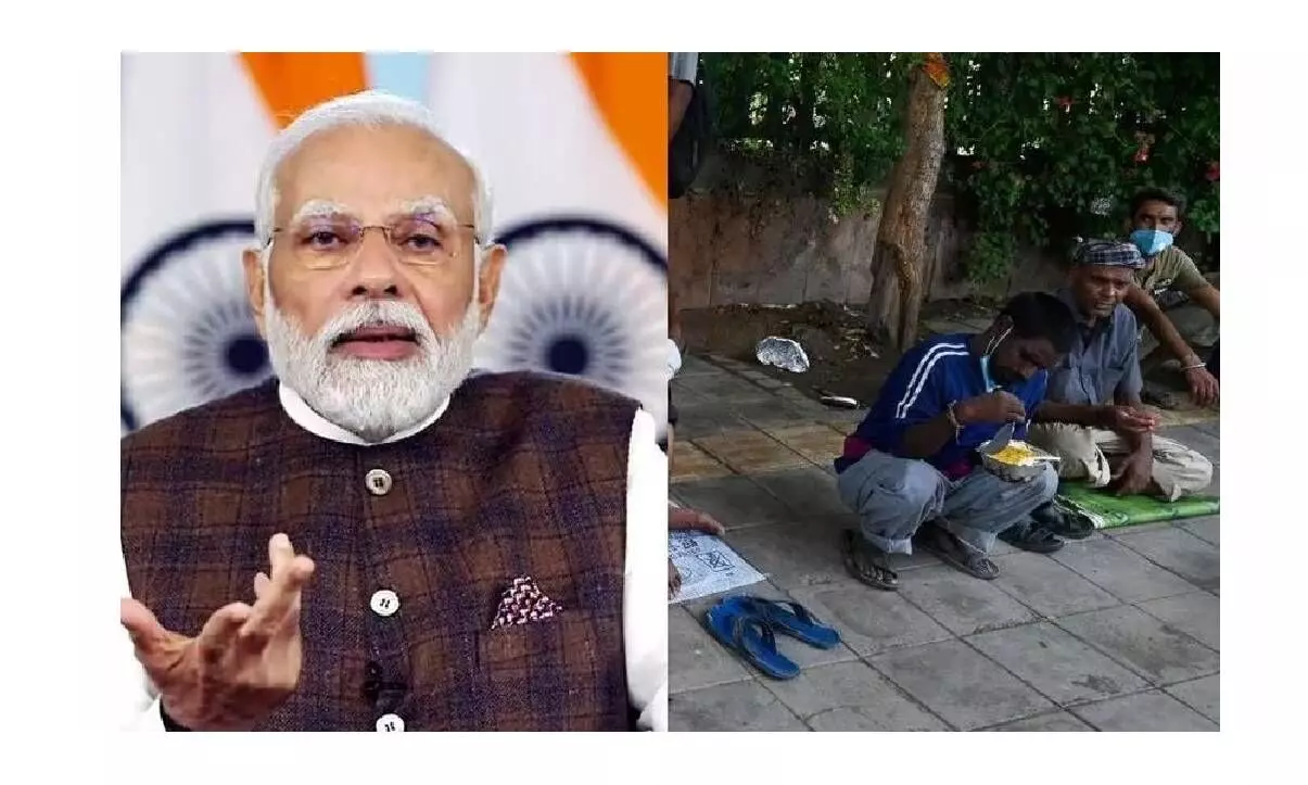 Fire & fury over chariots chanting NaMo & Ha Ha over hunger index Fire & fury over chariots chanting NaMo & Ha Ha over hunger index